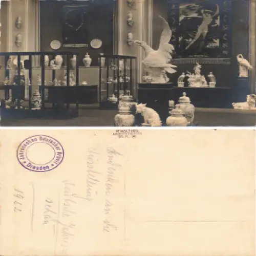 Dresden Jahresschau Deutscher Arbeit 1922  Meißner Porzellan Ausstellung