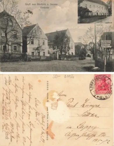 Merbitz Dresden Gasthof o 1919