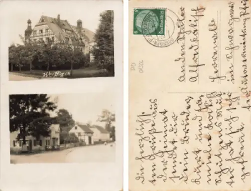 Weißig Dresden Gasthof o 1935