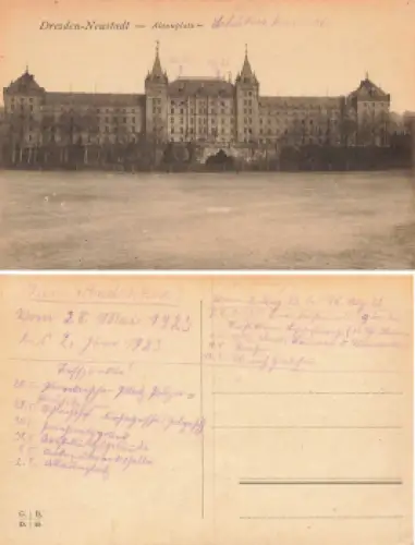Dresden Neustadt Schützenkaserne gebraucht 1923