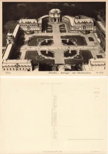 Dresden Zwinger mit Wallpavillon* 1959 Verlag Hahn-Foto10229