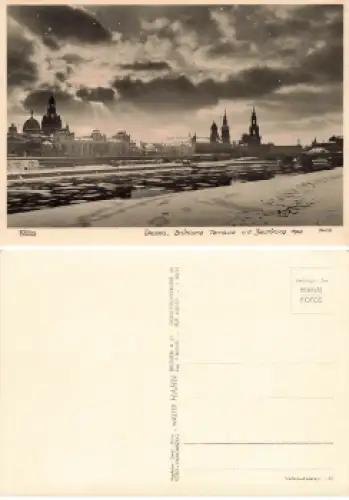 Dresden Brühlsche Terrasse * 1950 Verlag Hahn-Foto5408