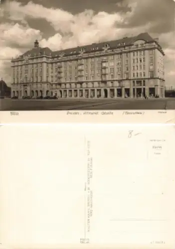 Dresden Altmarkt Ostseite Neuaufbau * 1957 Verlag Hahn-Foto13540