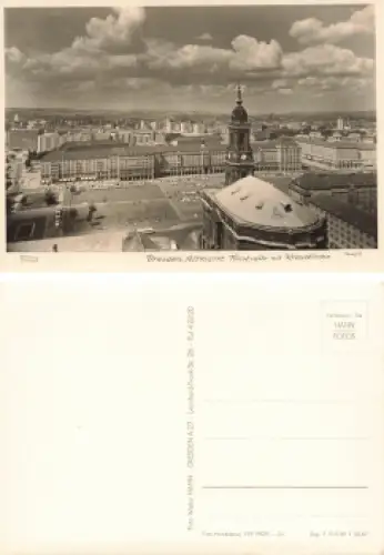 Dresden Altmarkt Westseite Neuaufbau * 1967 Verlag Hahn-Foto14422