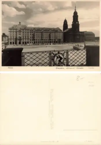 Dresden Altmarkt Ostseite Neuaufbau * 1959 Verlag Hahn-Foto13586