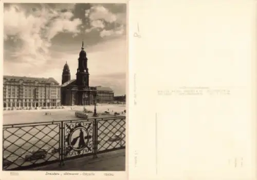 Dresden Altmarkt Ostseite Neuaufbau * 1959 Verlag Hahn-Foto13584