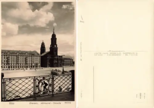 Dresden Altmarkt Ostseite Neuaufbau * 1959 Verlag Hahn-Foto13583