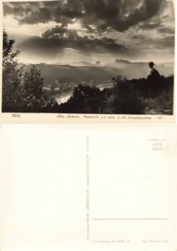 01814 Postelwitz und die Schrammsteine * 1966 Verlag Hahn-Foto920