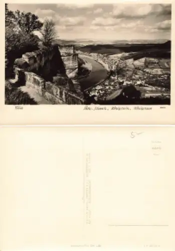 01824 Königstein Königsnase * 1959 Verlag Hahn-Foto3022