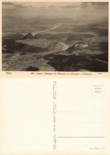 Sächsische Schweiz Elbebogen bei Königstein * 1950 Verlag Hahn-Foto10565