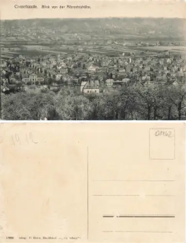 Cossebaude Dresden von der Albrechtshöhe * um 1910