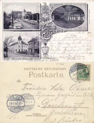 Cossebaude Dresden Gasthof Cossebaude o 1906
