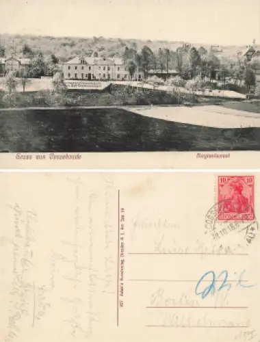 Cossebaude Dresden Bergrestaurant o 1918