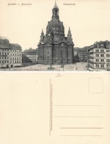 Dresden Neumarkt mit Frauenkirche * um 1910