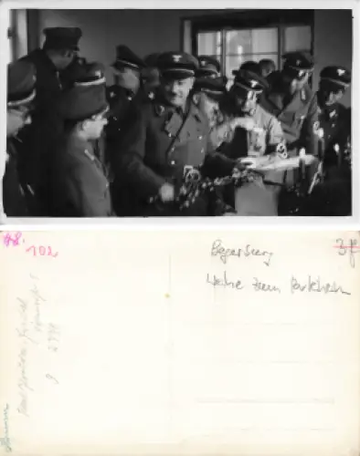 Dölzschen Dresden Begerburg Weihe zum Parteiheim der NSDAP Pressefoto Horter um 1935