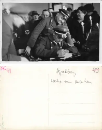 Dölzschen Dresden Begerburg Weihe zum Parteiheim der NSDAP Pressefoto Horter um 1935
