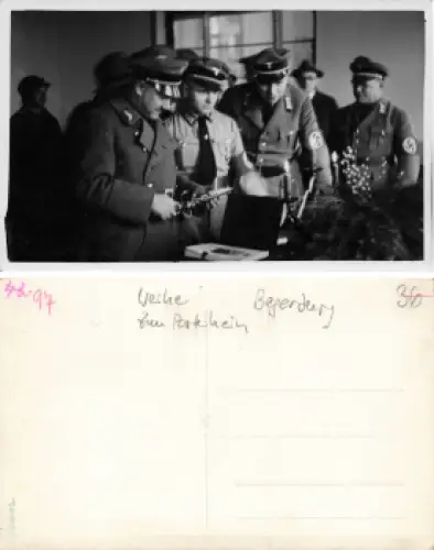 Dölzschen Dresden Begerburg Weihe zum Parteiheim der NSDAP Pressefoto Horter um 1935