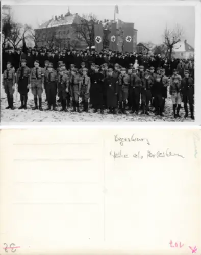 Dölzschen Dresden Begerburg Weihe zum Parteiheim der NSDAP Pressefoto Horter um 1935