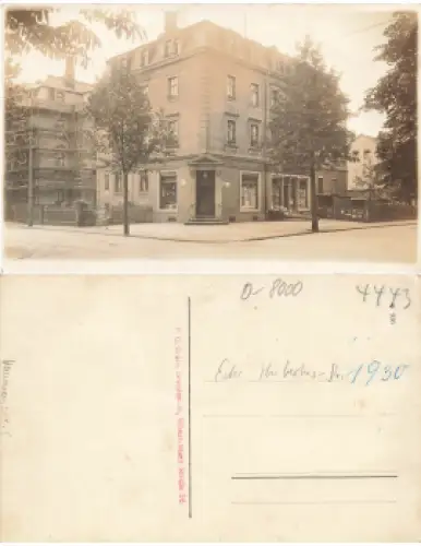 Pieschen Dresden Leipziger Strasse 89 Modewaren Max Schnurpel Echtfoto um 1932