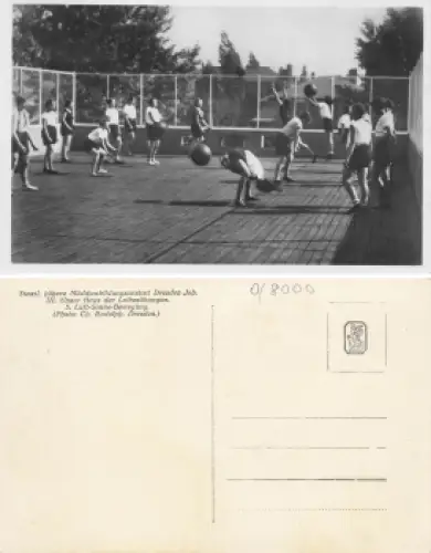 Johannstadt Dresden Mädchenbildungsanstalt * um 1930