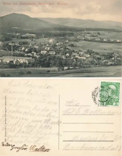 Zuckmantel Oesterreichisch Schlesien Zlate Hory o um 1910