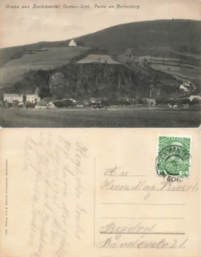 Zuckmantel Oesterreichisch Schlesien am Rochusberg Zlate Hory o um 1910