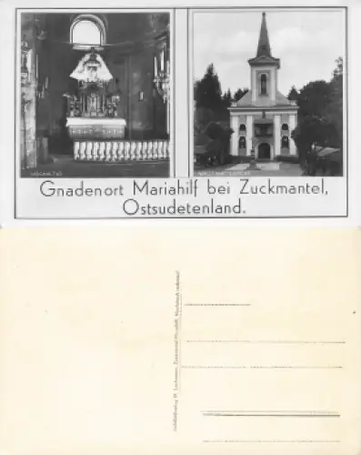 Zuckmantel Oesterreichisch Schlesien Mariahilf Zlate Hory * um 1930