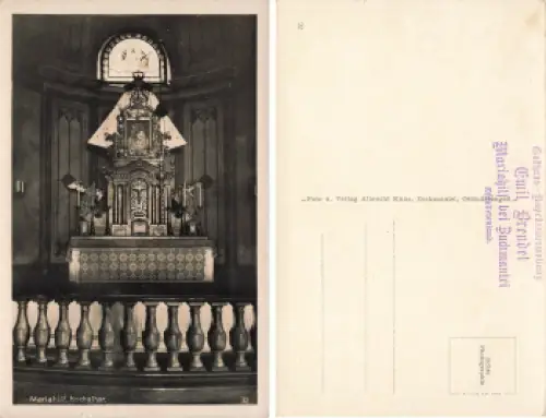 Zuckmantel Oesterreichisch Schlesien Mariahilf Zlate Hory * um 1930