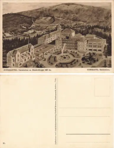 Zuckmantel Altvatergebirge Sanatorium Cukmantel * um 1930