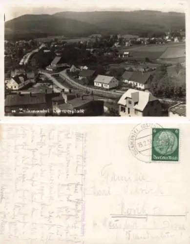 Zuckmantel Altvatergebirge Obervorstadt Zlaté Hory o 1939