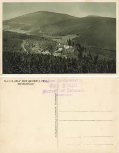 Zuckmantel Mariahilf Altvatergebirge * um 1930