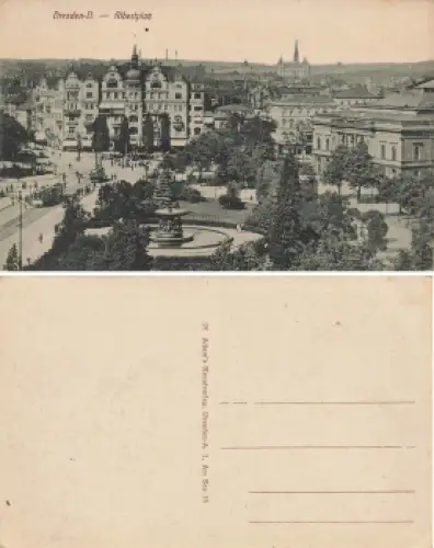 Dresden Neustadt Albertplatz * um 1910