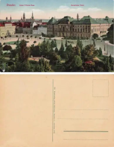 Dresden Neustadt Kaiser Wilhelm Platz Japanisches Palais * um 1920