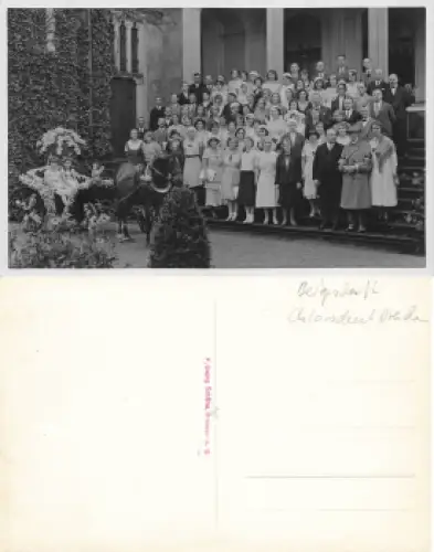 Dresden Chlorodont Belegschaft Echtfoto * um 1930