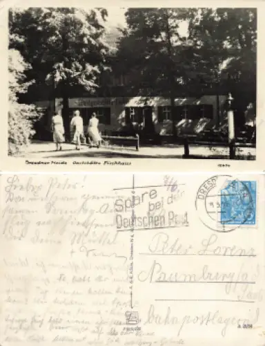 Radeberger Vorstadt Dresden Restaurant Fischhaus o 1955