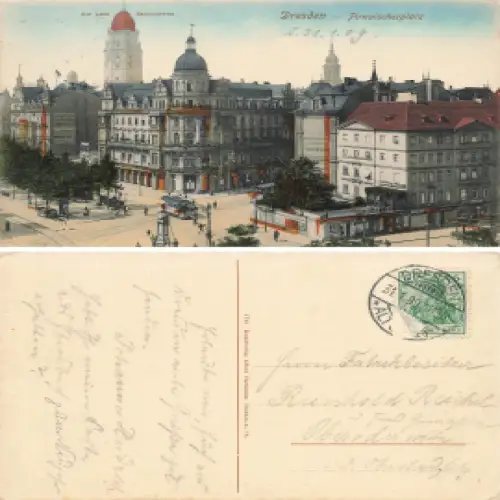 Dresden Pirnaischerplatz  o 1909