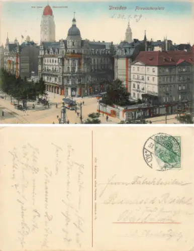 Dresden Pirnaischerplatz  o 1909