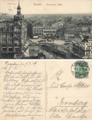 Dresden Pirnaischer Platz  o 1909