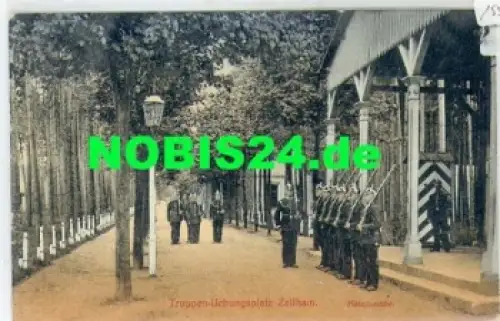 01619 Zeithain, Truppenübungsplatz, Hauptwache o 6.8.1915