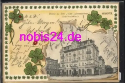 Hannover Hotel "vier Jahreszeiten" o 18.2.1905