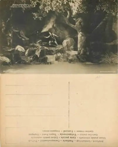 Richard Wagner Siegried II. Akt *ca. 1920