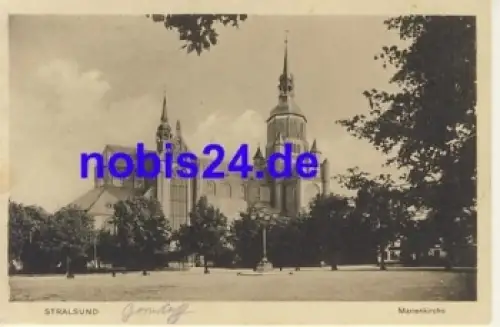 Stralsund Marienkirche o 1917