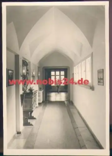 18565 Kloster Insel Hiddensee Gerhart-Hauptmann Gedächtnisstätte Kreuzgang *ca. 1960