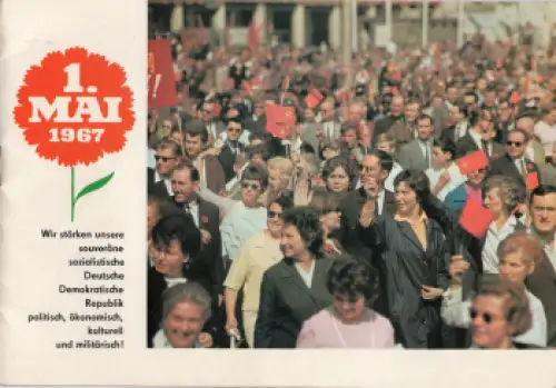 9. Arbeiterfestspiele Dresden 1967 Propaganda-Heft 32 Seiten