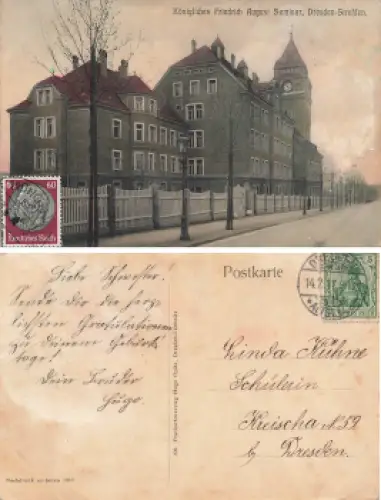 Strehlen Dresden Friedrich August Seminar o 1911