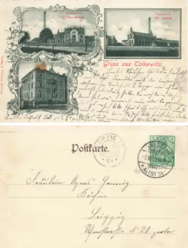 Tolkewitz Dresden Wasserwerk o 1901