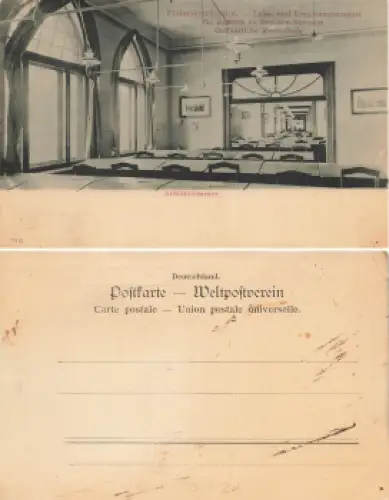 Striesen Dresden Freimaurerinstitut Arbeitszimmer * um 1900