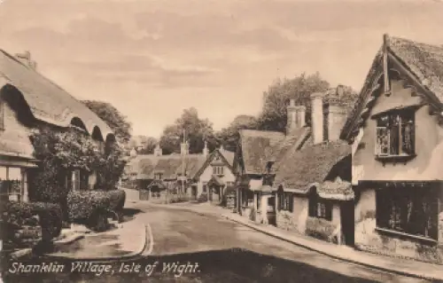 Isle of Wight Shanklin Village * um 1920