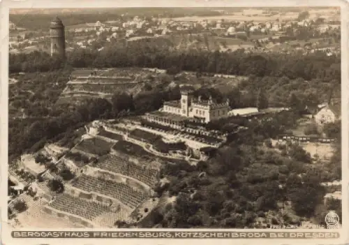 01445 Kötzschenbroda Radebeul Gasthaus Friedensburg Hahn-Foto10084