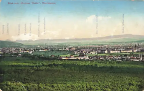 01445 Oberlößnitz Radebeul vom Kurhaus Wettin o 1951 (Karte ist um 1920)